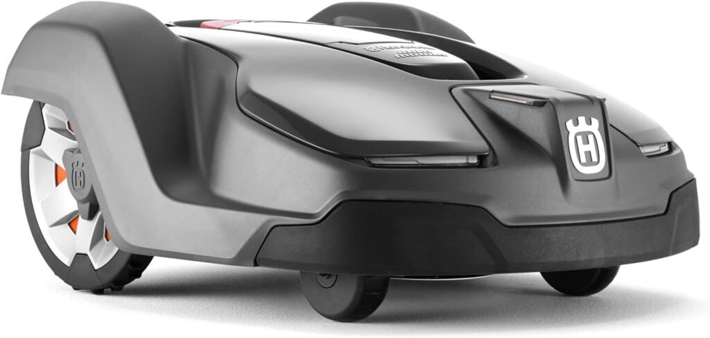 Husqvarna Automower 430X Robotic Lawn Mower with GPS Assisted Navigation, Automatic Lawn Mower with Self Installation and Ultra-Quiet Smart Mowing Technology for Medium to Large Yards (0.8 Acre)