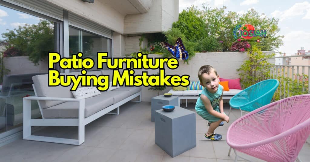 Patio Furniture Buying Mistakes